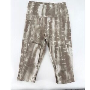 Mondetta Tan Tie Dye Performance Leggings Womens XS